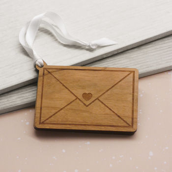 Personalised Wooden Secret Letter Decoration, 3 of 3