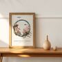Personalised Ocean Animal Initial Letter Giclee Print, thumbnail 2 of 3