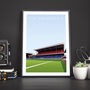 Crystal Palace Selhurst View From The Dugout Poster, thumbnail 1 of 8