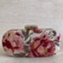 Pink Floral Handcrafted Clutch Bag, thumbnail 4 of 10