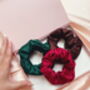 Silk Scrunchie Travel Trio Gift Set, thumbnail 9 of 12