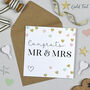Manhattan Mr And Mrs Wedding Card, thumbnail 1 of 8