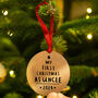 Uncle Christmas Tree Decoration 'First Christmas As Uncle', thumbnail 1 of 7