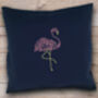Flamingo Cushion Beginners Embroidery Kit, thumbnail 4 of 4