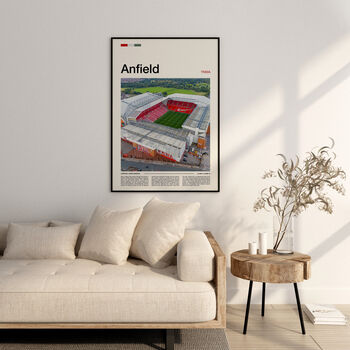 Anfield Stadium Liverpool Fc Print, 5 of 12