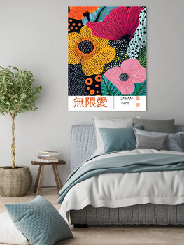 Japan Bright Flowers Botanical Art Print, 2 of 3