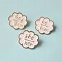 Pronoun Cloud Enamel Pin Badges, thumbnail 2 of 4