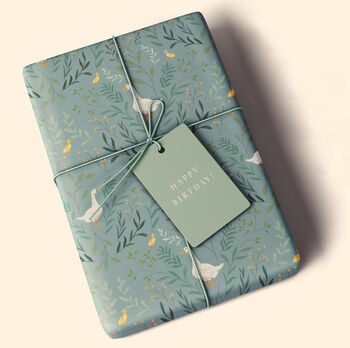 Botanical Duck Gift Wrap, 2 of 2