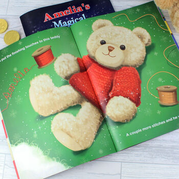 Personalised Magical Christmas Adventure Story Book – Stocking Filler, 4 of 11