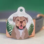 Personalised Foggy Forest Dog ID Tag, thumbnail 11 of 12