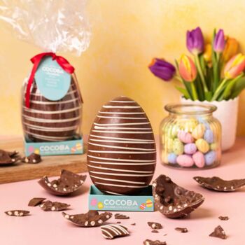 Eggstraordinaire Creation Toffee And Shortbread Pieces Easter Egg, 250g, 3 of 3