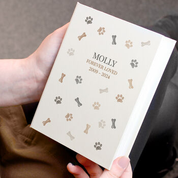 Personalised Dogs 6x4 Photo Album With Sleeves, 6 of 7