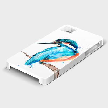 Inky Kingfisher Phone Case, 3 of 5