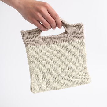 Beginners Bag Beginner Knitting Kit, 2 of 10
