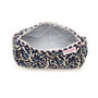 Serendipity Cotton Cosmetic Case Indigo Ikat, thumbnail 2 of 3