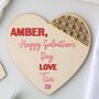 Personalised Galentine's Best Friend Hanging Wooden Plaque, thumbnail 2 of 2