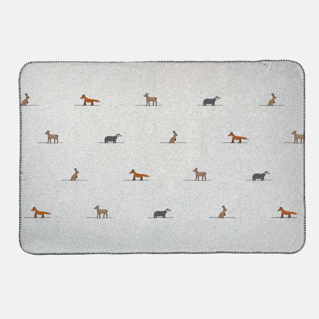 Woodland Collection Blanket, 1 of 4