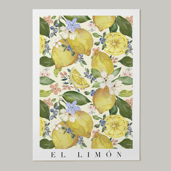 El Limón Art Print, 2 of 4