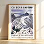 Personalised Baptism Gift Print For Adults, Mountain Christian Keepsake, thumbnail 1 of 11