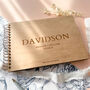 Personalised Classic Wedding Guest Book, thumbnail 6 of 10