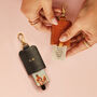 Personalised Leather Photo Bag Tag Keyring, thumbnail 3 of 6