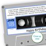 18th Birthday Print Songs On The Day You Were Born 2008, thumbnail 3 of 12