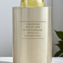 Personalised Any Message Stainless Wine Cooler, thumbnail 5 of 6