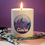 Personalised 'Basic Witch' Ceramic Candle, thumbnail 1 of 2