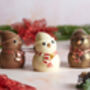 Solid Chocolate Snowman, thumbnail 1 of 5