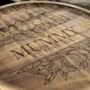 Personalised Natural Wood Trinket Tray, thumbnail 4 of 5