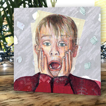 Home Alone Christmas Card, 2 of 3