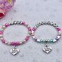 Personalised Granddaughter Gift Charm Bracelet, thumbnail 3 of 12