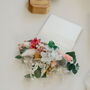 Anastasia Colourful Dried And Preserved Flower Wedding Pocket Square Meadow, thumbnail 2 of 2