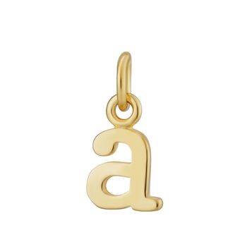 Selection Of Gold Plated Letter Charms, 3 of 12