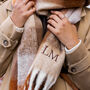 Personalised Brown Check Winter Scarf, thumbnail 5 of 5