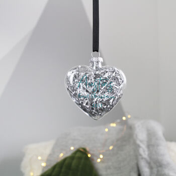 Personalised First Christmas Filled Bauble Decoration, 4 of 7