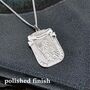 'Protectus' Dog Tag Saint Christopher Necklace, thumbnail 7 of 12