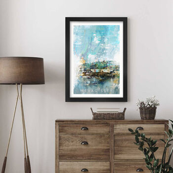 Mevagissey Harbour Poster Print, 2 of 4