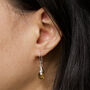 Smoky Quartz Gemstone Earrings, thumbnail 4 of 4