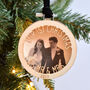 Personalised First Christmas As Mr And Mrs Decoration, thumbnail 5 of 5