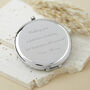 90th Birthday 1936 Sixpence Coin Compact Mirror, thumbnail 3 of 8