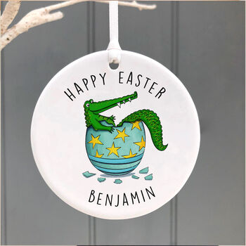 Personalised Easter Ceramic Decoration, 6 of 12