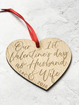 ‘First Valentines As Husband And Wife’ Gift, 2 of 2