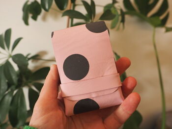 Bright Polka Dots Leather Playing Card Case With Cards, 5 of 5