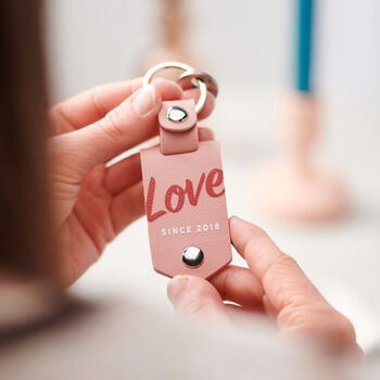 Personalised Couples Photo Keyring, 2 of 7