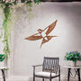 Metal Bird Wall Art For Garden Decor And Bird Lovers, thumbnail 1 of 10