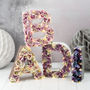 Flower Initial Letter Lights With Solid Ampersand, thumbnail 3 of 5