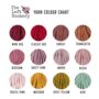 Tiny Block Colour Crochet Basket Kit, thumbnail 5 of 8