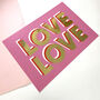 Love Love Gold Foil Special Edition, thumbnail 4 of 4