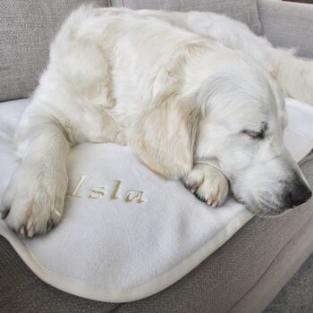 Personalised Embroidered Pet Blanket, 3 of 12